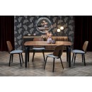 Трапезна маса PEDRO орех/черно
