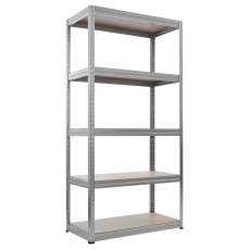 Метален стелаж STAR 180x90x40 см, до 275 кг на рафт - цинк