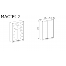 Гардероб MACIEJ II