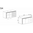 Скрин за всекидневна SENESI S-4
