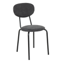 Трапезен стол DINE - тъмносив M18