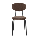 Трапезен стол DINE - тъмнокафяв M45