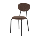 Трапезен стол DINE - тъмнокафяв M45