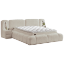 Тапицирана спалня с матрак BUMBY LUX 180 x 200 - перла SY