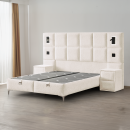 Тапицирана спалня IBIZA 160 x 200 - крем AN
