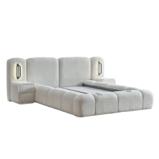 Тапицирана спалня с ракла BUMBY LUX 140 х 200