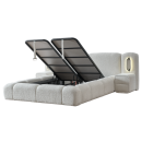 Тапицирана спалня с ракла BUMBY LUX 140 х 200