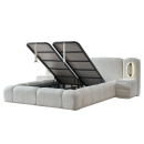 Тапицирана спалня с ракла BUMBY LUX 160 x 200