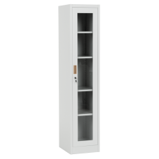 Метален шкаф Carmen CR-1001 L - сив