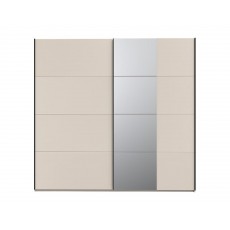 Двукрилен гардероб Ingalill - 220.1 x 210.5 x 61.2 cm, пясък