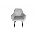 Трапезен стол Vigo Velvet - 85 х 42 х 39 cm, различни цветове