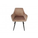 Трапезен стол Vigo Velvet - 85 х 42 х 39 cm, различни цветове