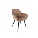 Трапезен стол Vigo Velvet - 85 х 42 х 39 cm, различни цветове
