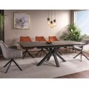 Трапезен стол Colin Velvet - 63 х 53 х 85 cm, различни цветове