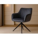 Трапезен стол Colin Velvet - 63 х 53 х 85 cm, различни цветове