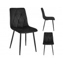 Трапезен стол Alan Velvet - 44 х 41 х 92 cm, различни цветове
