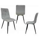 Трапезен стол Alan Velvet - 44 х 41 х 92 cm, различни цветове