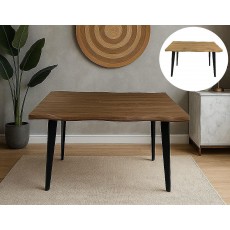 Трапезна маса Cross - 130 х 80 х 75 cm, различни цветове