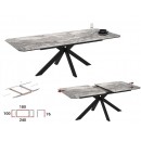 Трапезна маса Crystal Luxe - 180 - 240 х 100 х 76 cm