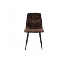 Трапезен стол Cobe Velvet - 45 x 55.5 x 89 cm, различни цветове