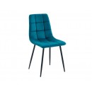 Трапезен стол Cobe Velvet - 45 x 55.5 x 89 cm, различни цветове