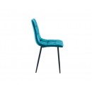 Трапезен стол Cobe Velvet - 45 x 55.5 x 89 cm, различни цветове
