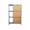 Етажерка Elin - 78 x 30 x 128.50, графит