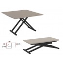 Маса с повдигащ механизъм Gliss - 120 x 60 x 78 cm, различни цветове