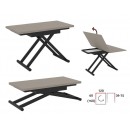 Маса с повдигащ механизъм Gliss - 120 x 60 x 78 cm, различни цветове